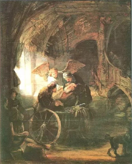 TOBIAS CURED WITH HIS SON