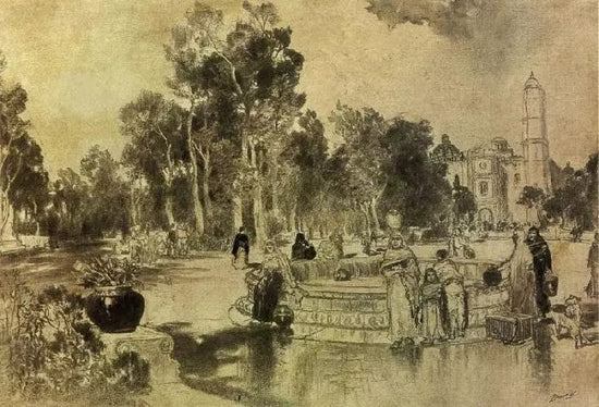WOMEN AT THE FOUNTAIN, VERA CRUZ