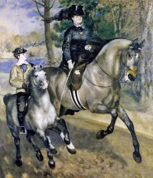 RIDING IN THE BOIS DE BOULOGNE (MADAME HENRIETTE DARRAS OR THE RIDE)