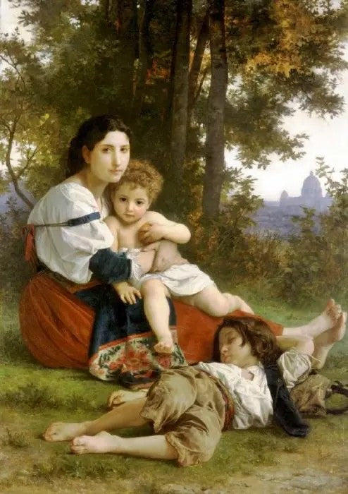 MOTHER AND CHILDREN (REST)