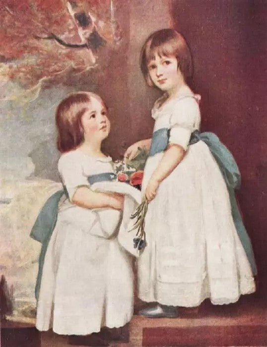 THE HORSLEY CHILDREN, MASTER GEORGE AND MISS CHARLOTTE