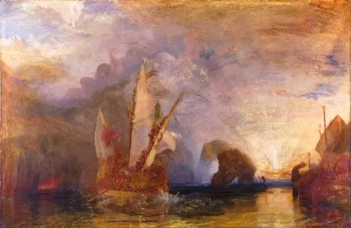 ULYSSES DERIDING POLYPHEMUS, HOMER’S ODYSSEY