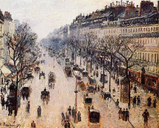 BOULEVARD MONTMARTRE: WINTER MORNING