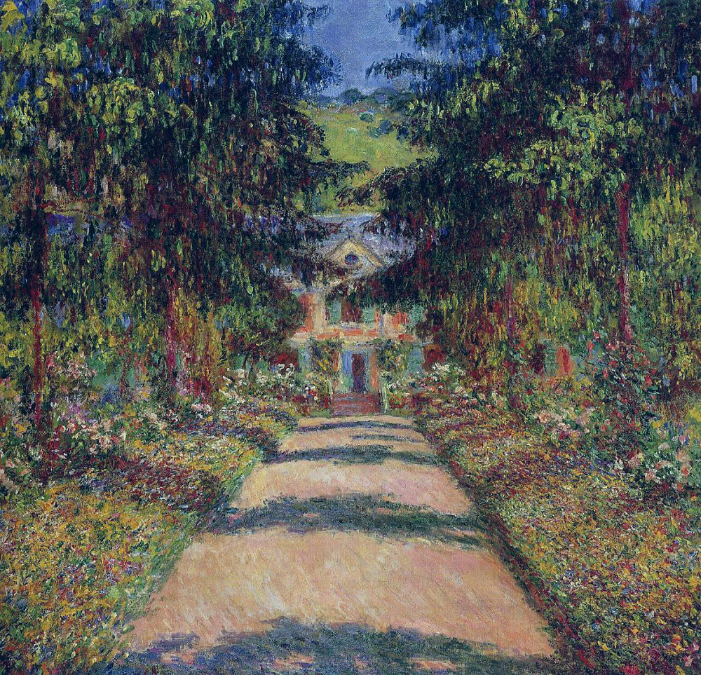 PATHWAY IN MONET’S GARDEN AT GIVERNY