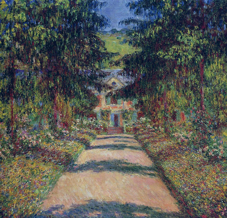 PATHWAY IN MONET’S GARDEN AT GIVERNY