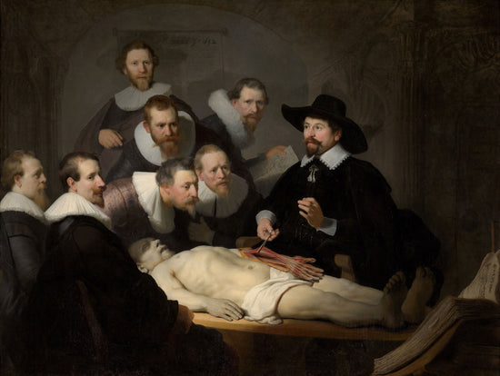 Anatomy Of Doctor Nicolaes Tulp by Rembrandt van Rijn