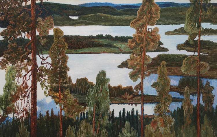 SUMMER LANDSCAPE FROM NORRLAND
