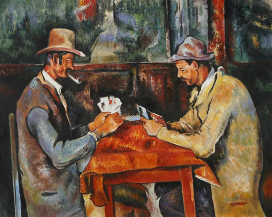 THE CARD PLAYERS, 1895