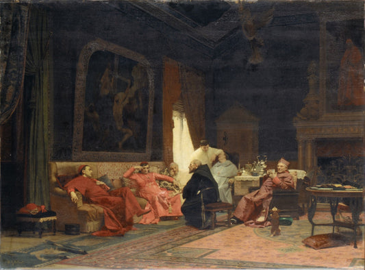The Missionary’S Adventures by Jehan-Georges Vibert