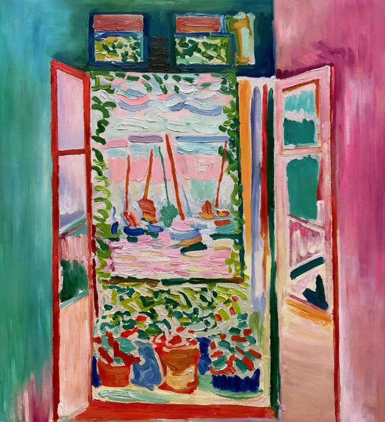 The Open Window by Henri Matisse