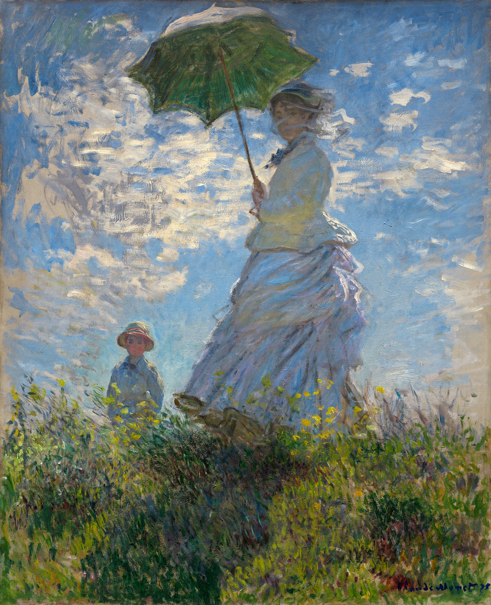 THE WALK, WOMAN WITH A PARASOL