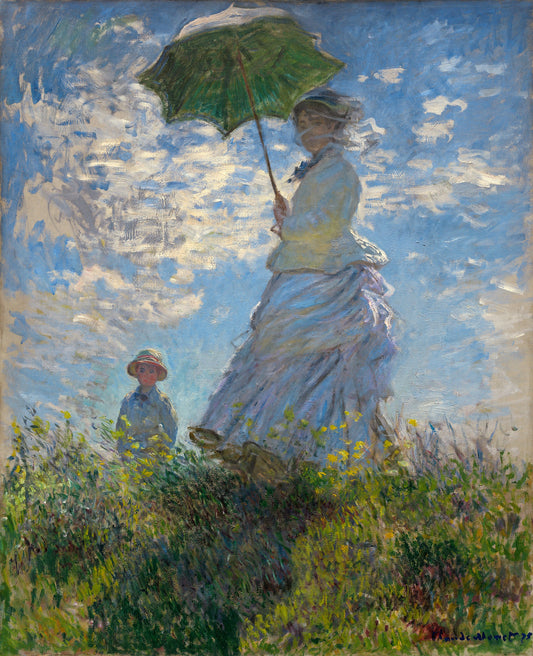 THE WALK, WOMAN WITH A PARASOL