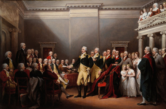 The Resignation Of General Washington, December 23, 1783 by John Trumbull