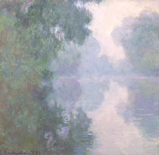The Seine At Giverny, Morning Mists by Claude Oscar Monet