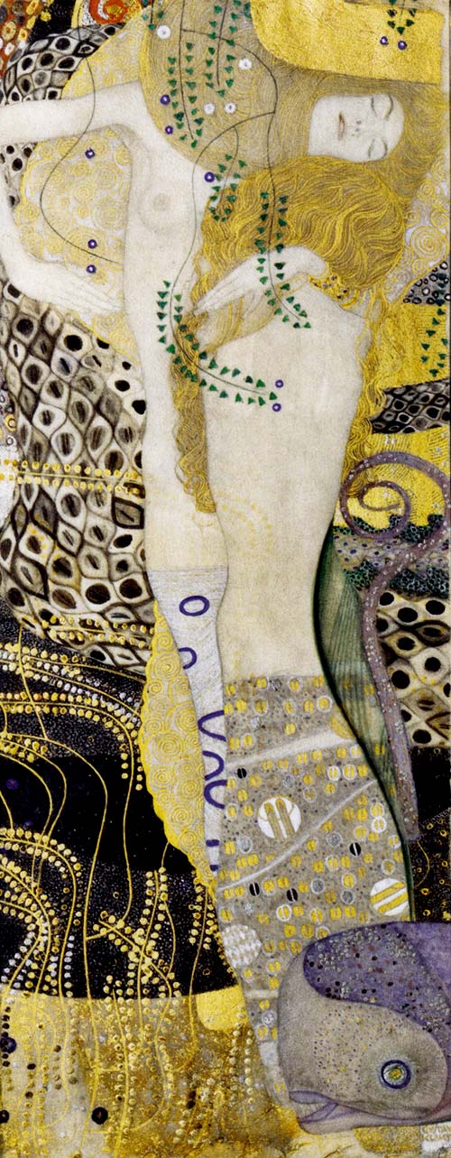 Water Snakes, 1904-1907 by Gustav Klimt