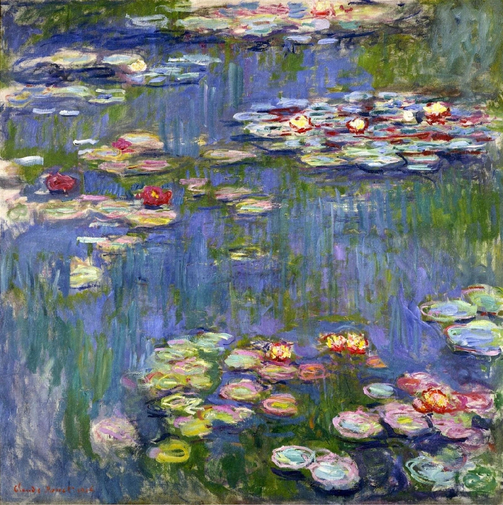 WATER-LILIES, 1917