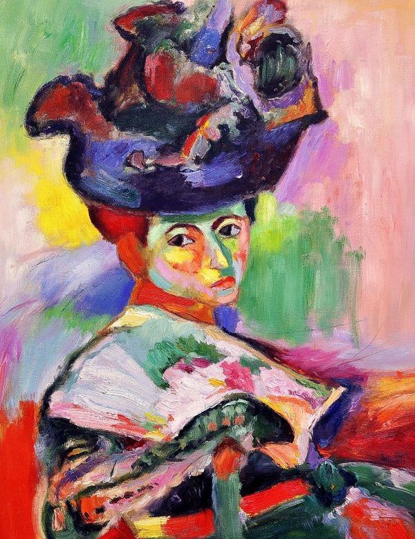 Woman With A Hat, 1905 by Henri Matisse