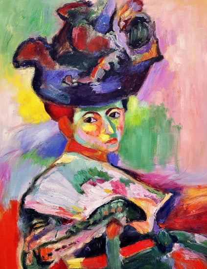 Woman With A Hat, 1905 by Henri Matisse